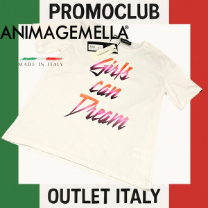 Дамска тениска Anima Gemella, размер S, 100% памук, Италия